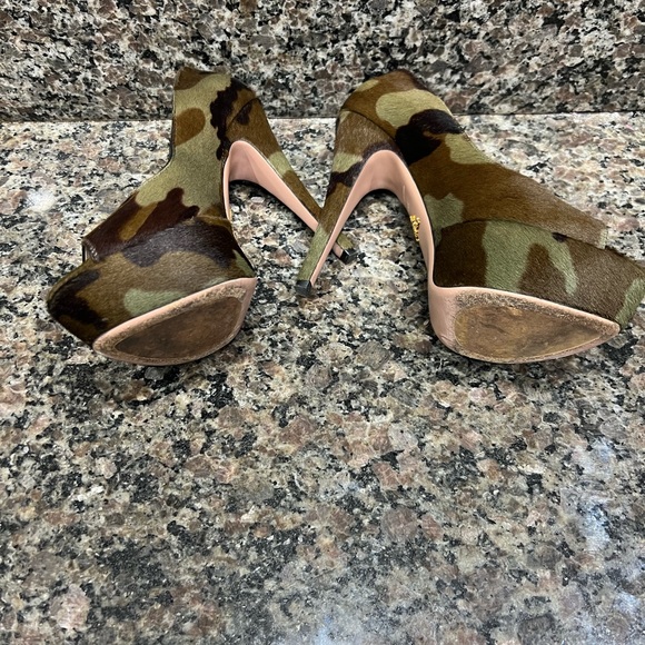 Authentic Prada Camouflage Platforms - Picture 6 of 7